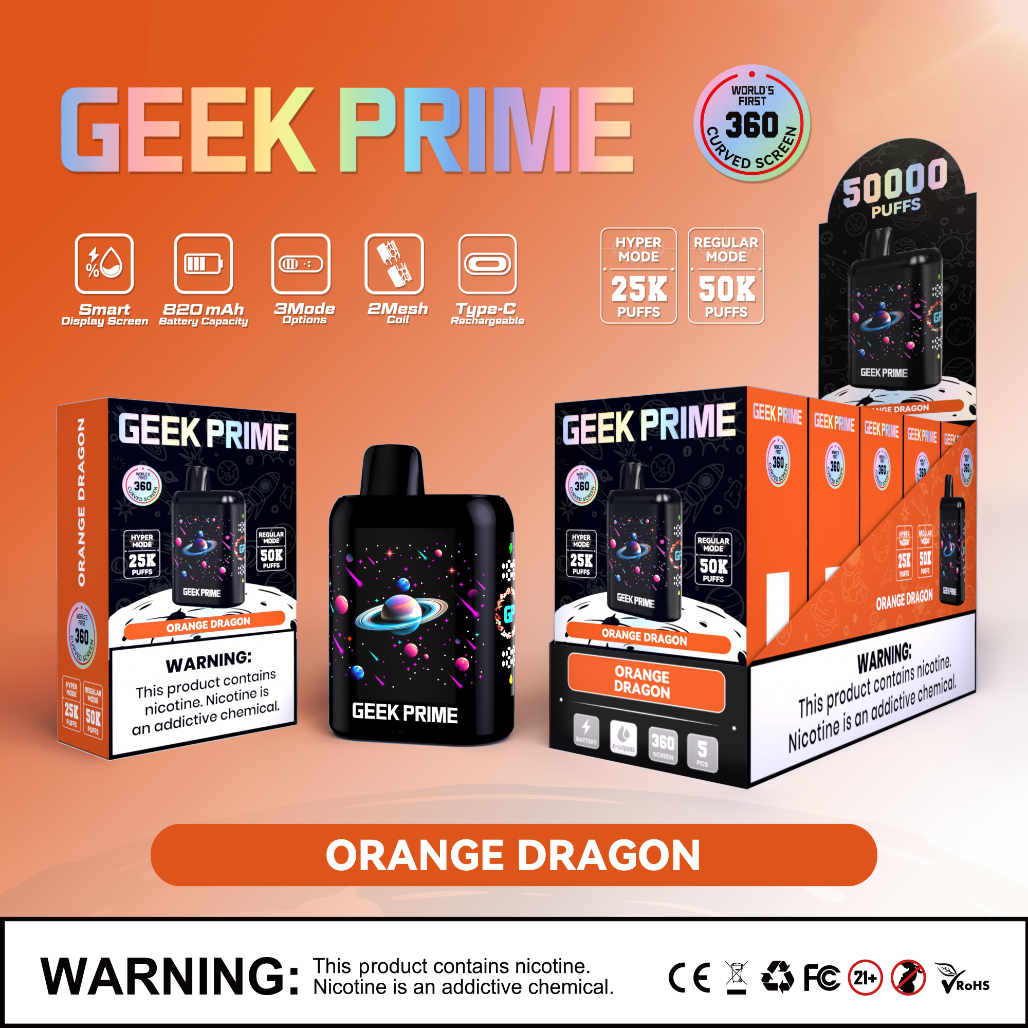 Orange Dragon